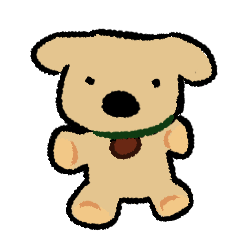 tooltip saying 'bobby' about a yellow plush puppy.